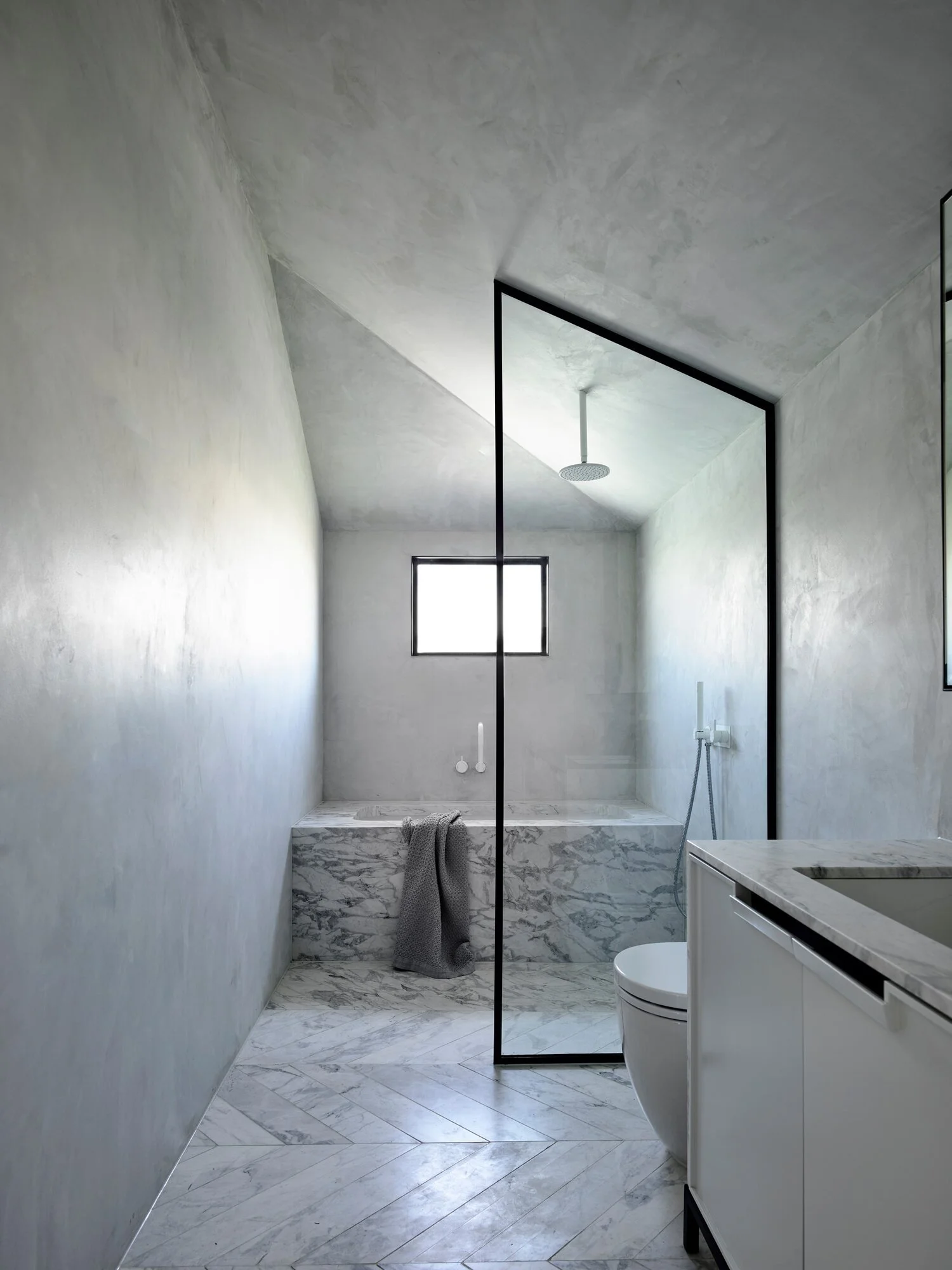 SEMCO X Bond Microcement Bathroom Walls
