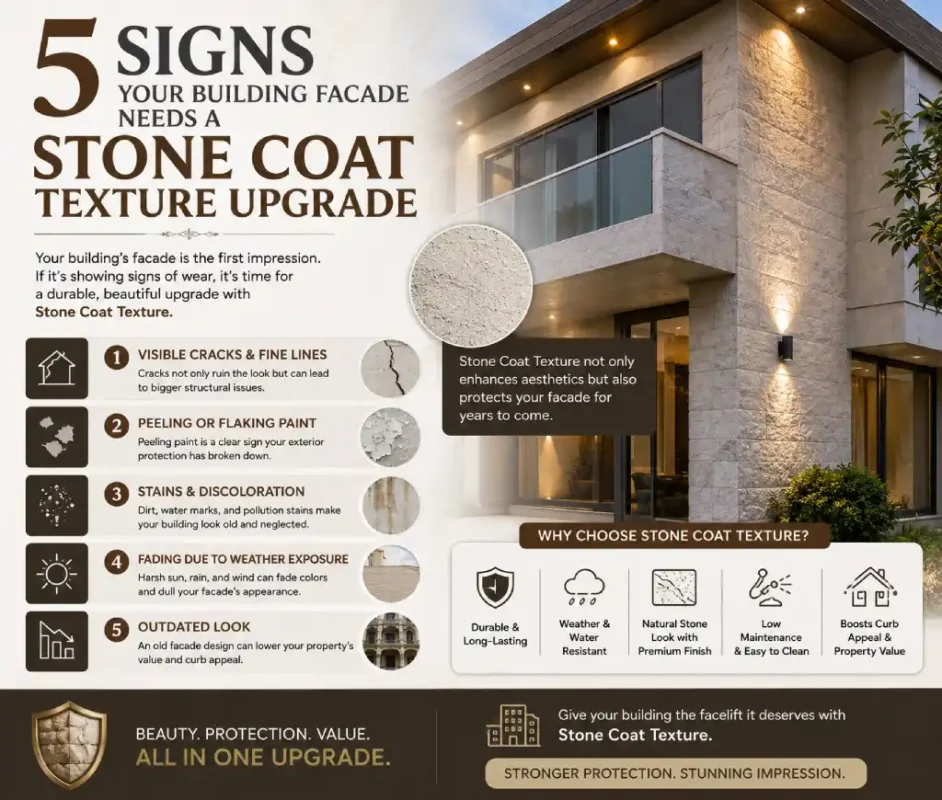 5 Signs Your Building Facade Needs a Stone Coat Texture Upgrade