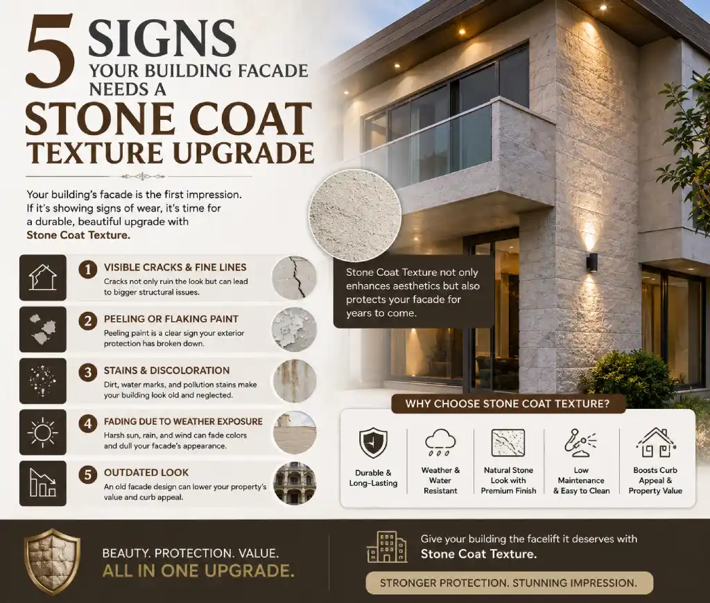 5 Signs Your Building Facade Needs a Stone Coat Texture Upgrade